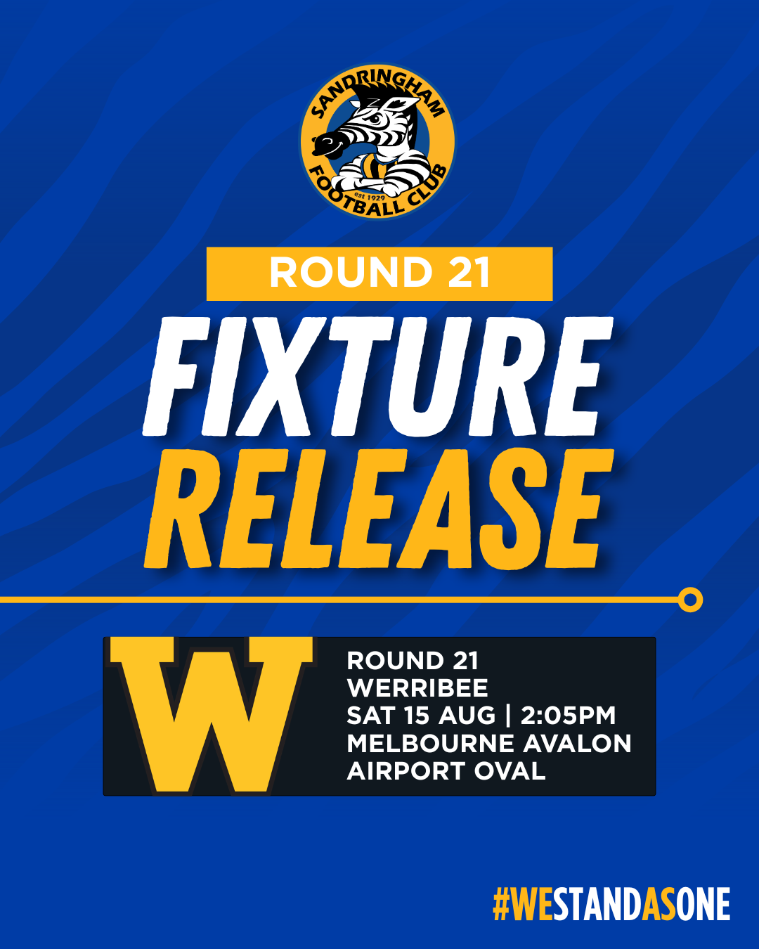 2026 Sandringham Fixture 