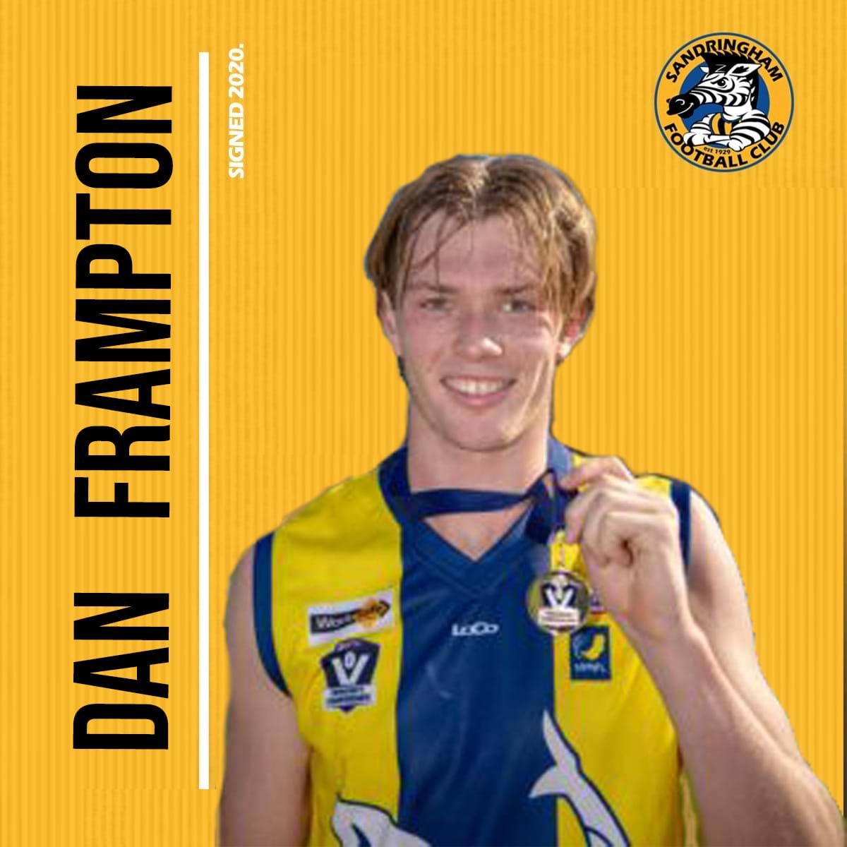 VFL Cat Dan Frampton, signs with Sandringham