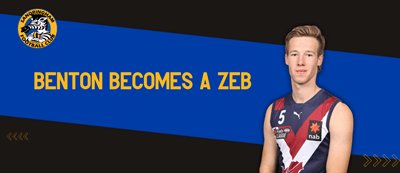 Benton becomes a Zeb