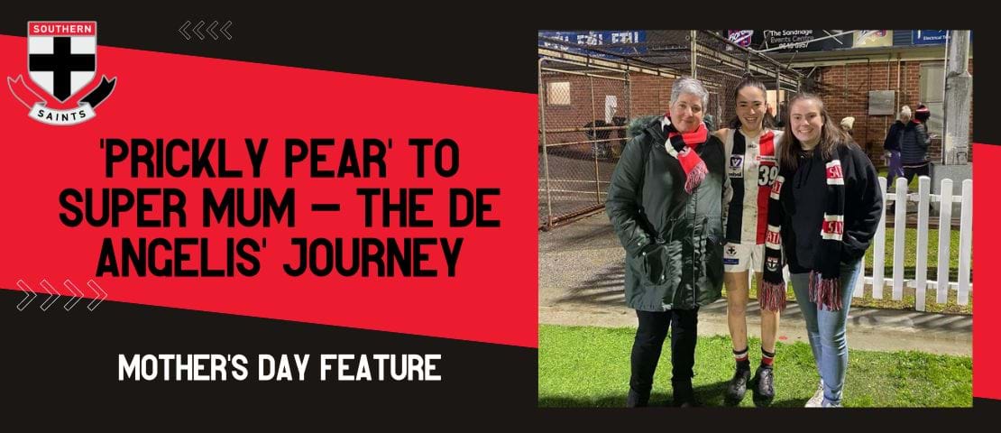 Lorel De Angelis (left) with Gaby (middle) and Francesca (right)