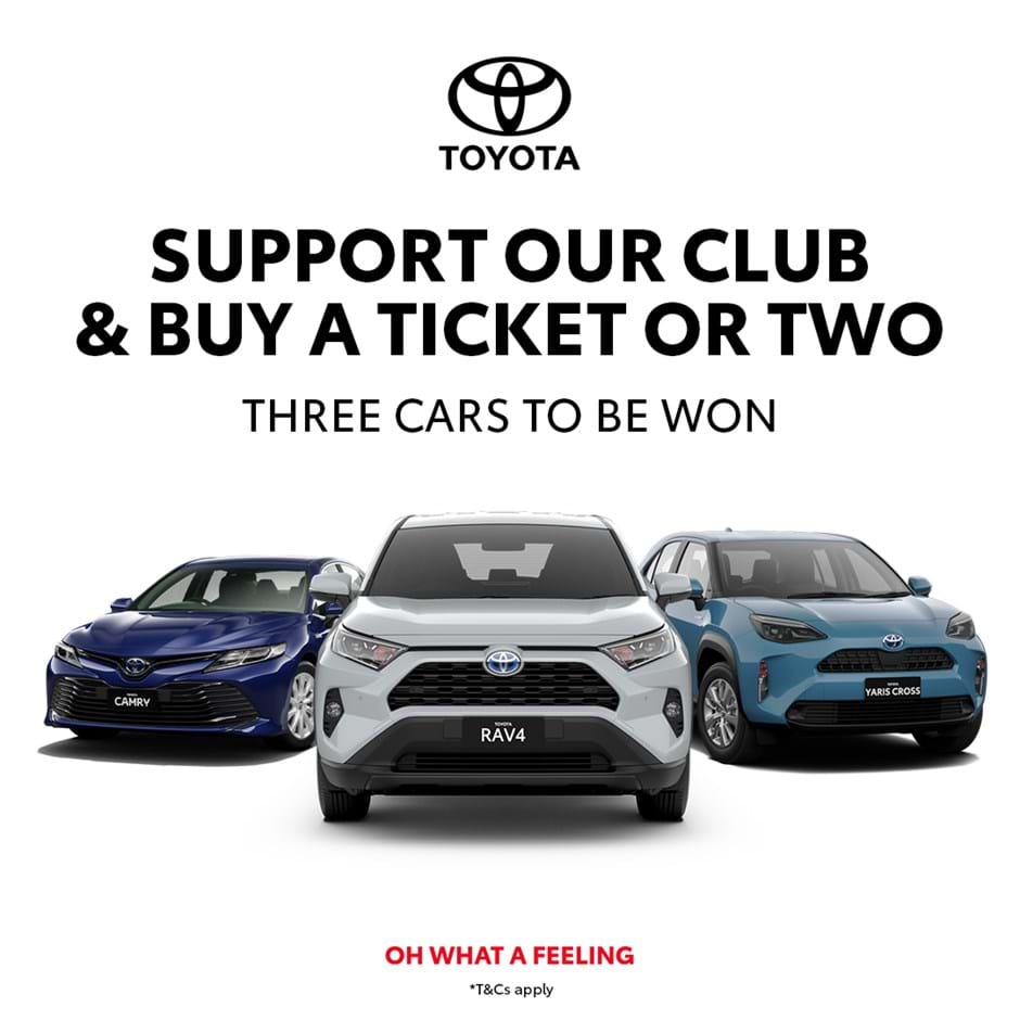Toyota Good For Footy Raffle 2021